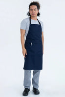Chef Bib Navy Apron With Pocket 70 x 86cm AC-10780P