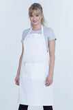 Chef Bib White Apron With Pocket 70 x 86cm AC-10760P