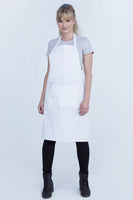Chef Bib White Apron With Pocket 70 x 86cm AC-10760P