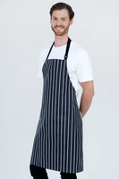 Chef Bib Navy/White Apron Printed AC-ACMC210