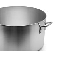 Aluminium 20 litre pot with 4 inserts for pasta & foods