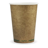 Biopak 950ml / 32oz Kraft BioBowl  BSCK-32-GS x 500 bowl