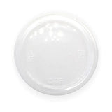 Biopak 76ml BioCup Lid to Suit 60-280ml Cups Flat Clear C-76F Box of 1000 Lids