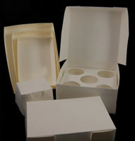Cake Decorating Insert 5 Muffin Cupcake White Milkboard