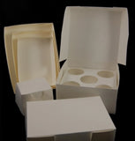 Cake Decorating Insert 5 Muffin Cupcake White Milkboard