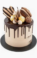 Aluminium Steel Cake Pan Round 24cm x 24cm x 5cm Non Stick