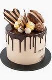 Aluminium Steel Cake Pan Round 24cm x 24cm x 5cm Non Stick