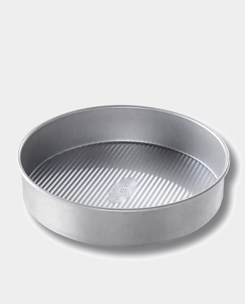 Aluminium Steel Cake Pan Round 24cm x 24cm x 5cm Non Stick