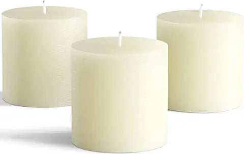 Pillar candle 3 x 3 inch unscented