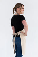 Cantine Stone Bib Apron 70 x 80cm 100% Cotton PROECAN12
