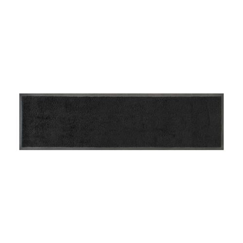 bar runner black carpet mat top