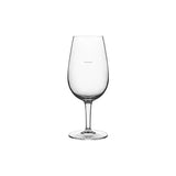 Clear wine glass with a pourline at 150ml