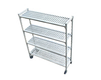 Castor Wheels For Plastic Coolroom Shelving Set of 4 Wheels 97692 KH