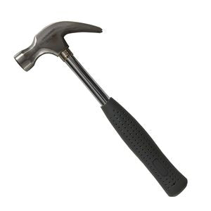 Claw Hammer 8oz/226g Steel Grey With Rubber Grip