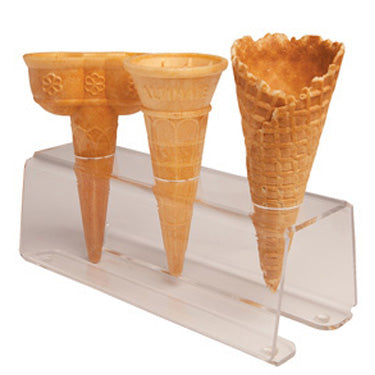 plastic Cone Holder x 3 (Clear)