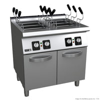 Fagor Kore 700 Series Electric Pasta Cooker with 6 Baskets