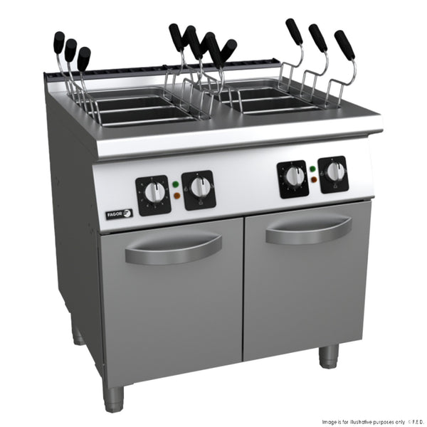 Fagor Kore 700 Series Electric Pasta Cooker with 6 Baskets