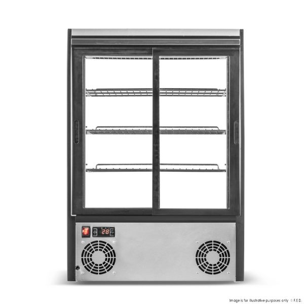 Bonvue Chilled Angled Counter-Top Food Display