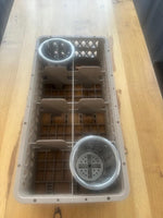 Cutlery Dish & Glass Rack 8  Part Divider Beige RACK-8