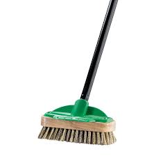 Deck Scrubber Broom Long Handle Oates Household and Commercial Use B-12401