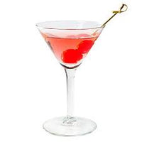 libbey martini cocktail glass v shape 177ml