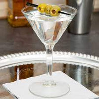 libbey martini cocktail glass v shape 177ml