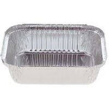 Confoil Rectangle Lid Silver & White Board Pack of 70 Lids 448 to Suit 7419 Disposable