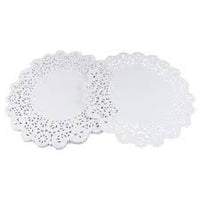 Doyley Round Paper Lace 140mm Box 2000 DLR055 MaxValu Placemat