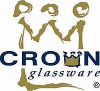 Crown Washington Schooner Beer Glass Nucleated 425ml Clear Glasses