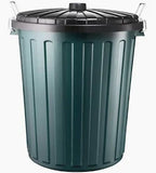 Garbage Bags 72 Litre Heavy Duty (Pack 25) Tough Black Plastic Bags