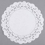 Doyley  Round Lace 260mm 10.5'' Sugar Cane Pulp Pack 250 Doilies CA-PLD105