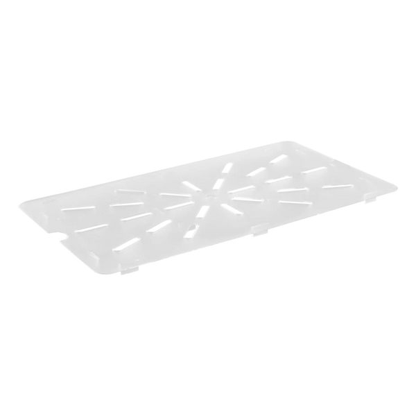 full size 1/1 drain plate clear polycarbonate