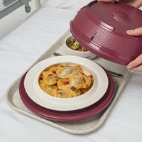 Duraware® Ceramic Plate Assist Rim Box of 12 Plates 61204