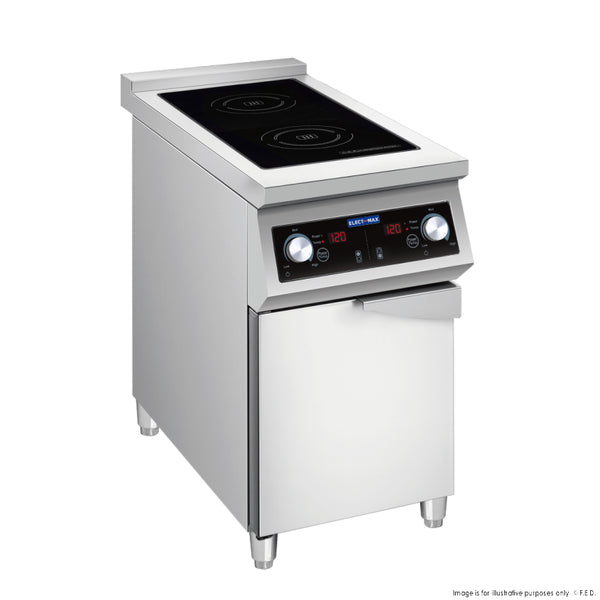 Electmax 700 Series Induction 2-Burner Cooker with Door