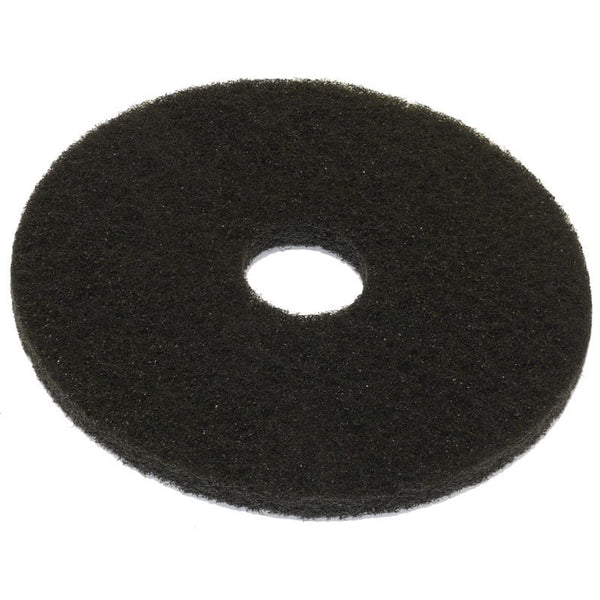 Black Stripping Floor Pads Pack 50cm