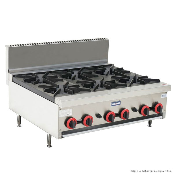 Gasmax Gas 6 Burner Cook Top