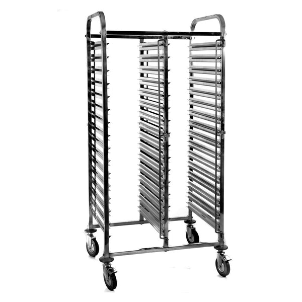  Gastronorm Pan Carrier Double 16 Tier Catering Trolley 