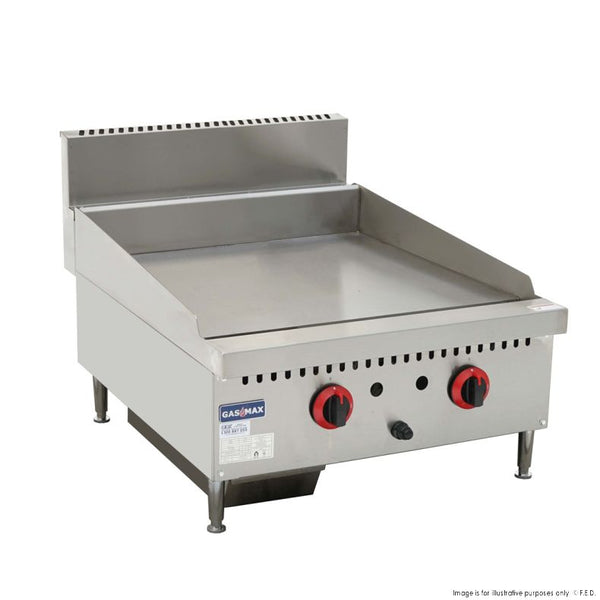 Gasmax Two burner NG Griddle Top