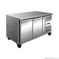 TROPICALISED 2 Door Gastronorm Bench Freezer