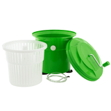 Green Commercial Salad & Fruit Spinner With Handle 25 Litre Heavy Duty 97213 KH