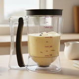 Batter Dispenser Jug 900ml Polycarbonate With Lid Portion Control 19103