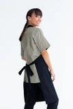 Heavy Weight Black Bib Apron 70 x 86cm  Poly/Cotton AC-HWBBLK