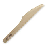 Biopak 16cm Wood Knife HY-16K Box of 1,000 Knifes