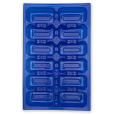 12 Cavities Oyster Tray Dark Ocean Blue 400pcs RPET OT12DB