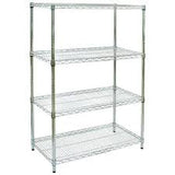 Chrome Wire Shelves  Dry Storage 91 x 50 x 3cm RACK-SHELFCHROME