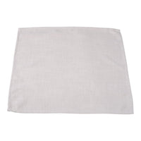 Polyester washable linen napkin rustic beige 50 x 50cm