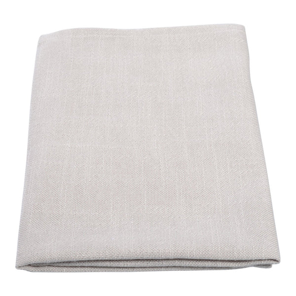 Polyester washable linen napkin rustic beige 50 x 50cm 