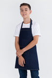 Kids Denim Navy Bib Apron 50 x 60cm 100% Cotton AC-JUNIORCHEF22