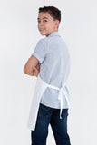 Kids Cotton White Bib Apron 50 x 60cm  AC-JUNIORCHEF20
