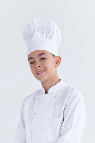 Aussie Chefs Kids Chef Hat White Regular